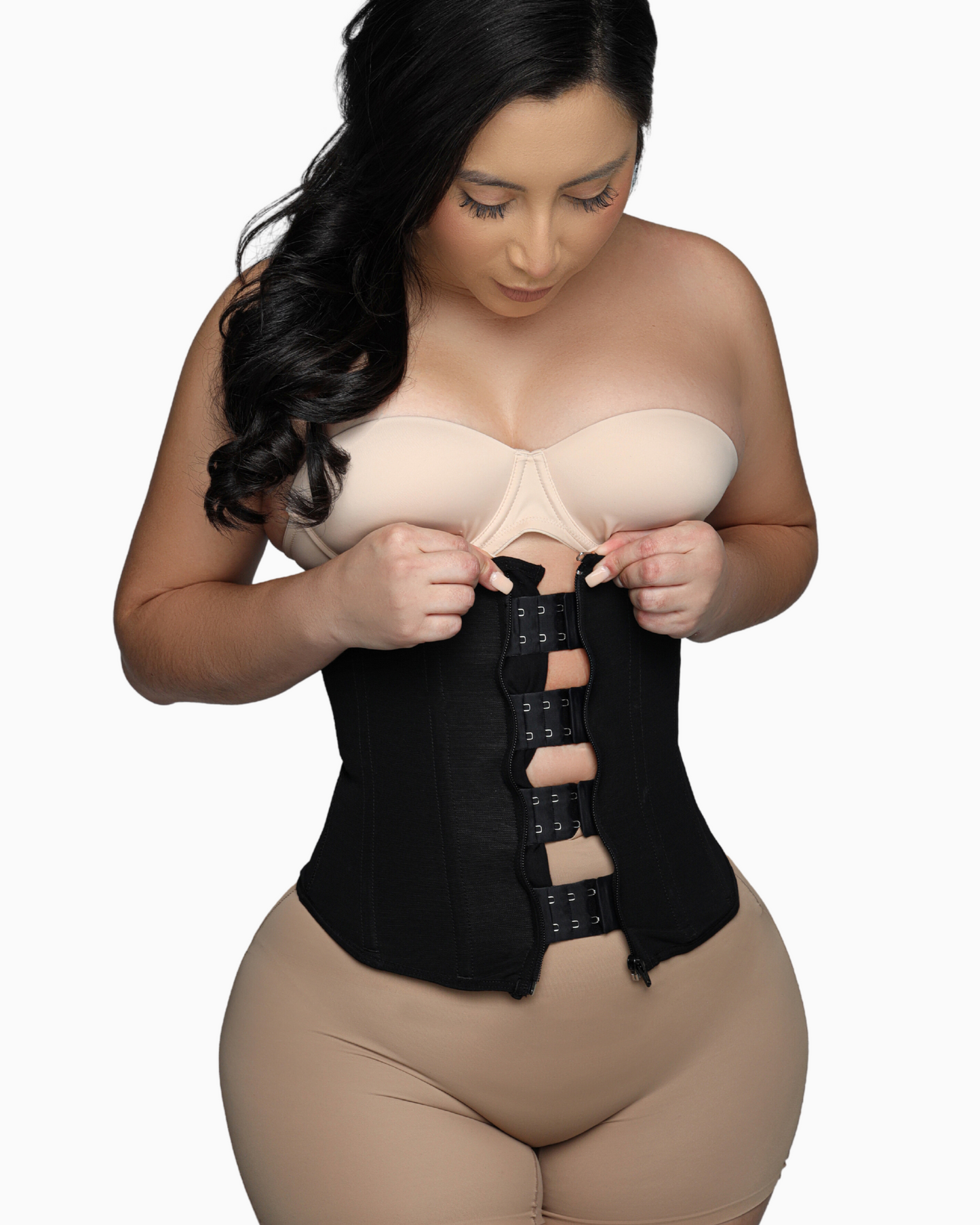 0324BB WAIST TRAINER POWERNET 3 ROW OF HOOKS