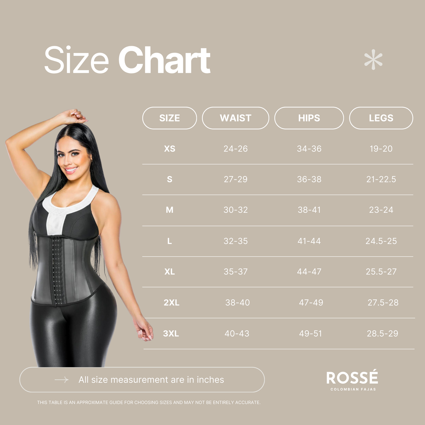 0323 WAIST TRAINER LATEX