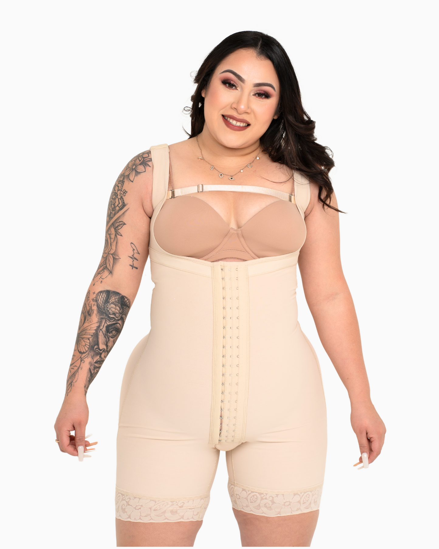 Colombian Full Body Faja Thick Straps Seamless #Jeannette