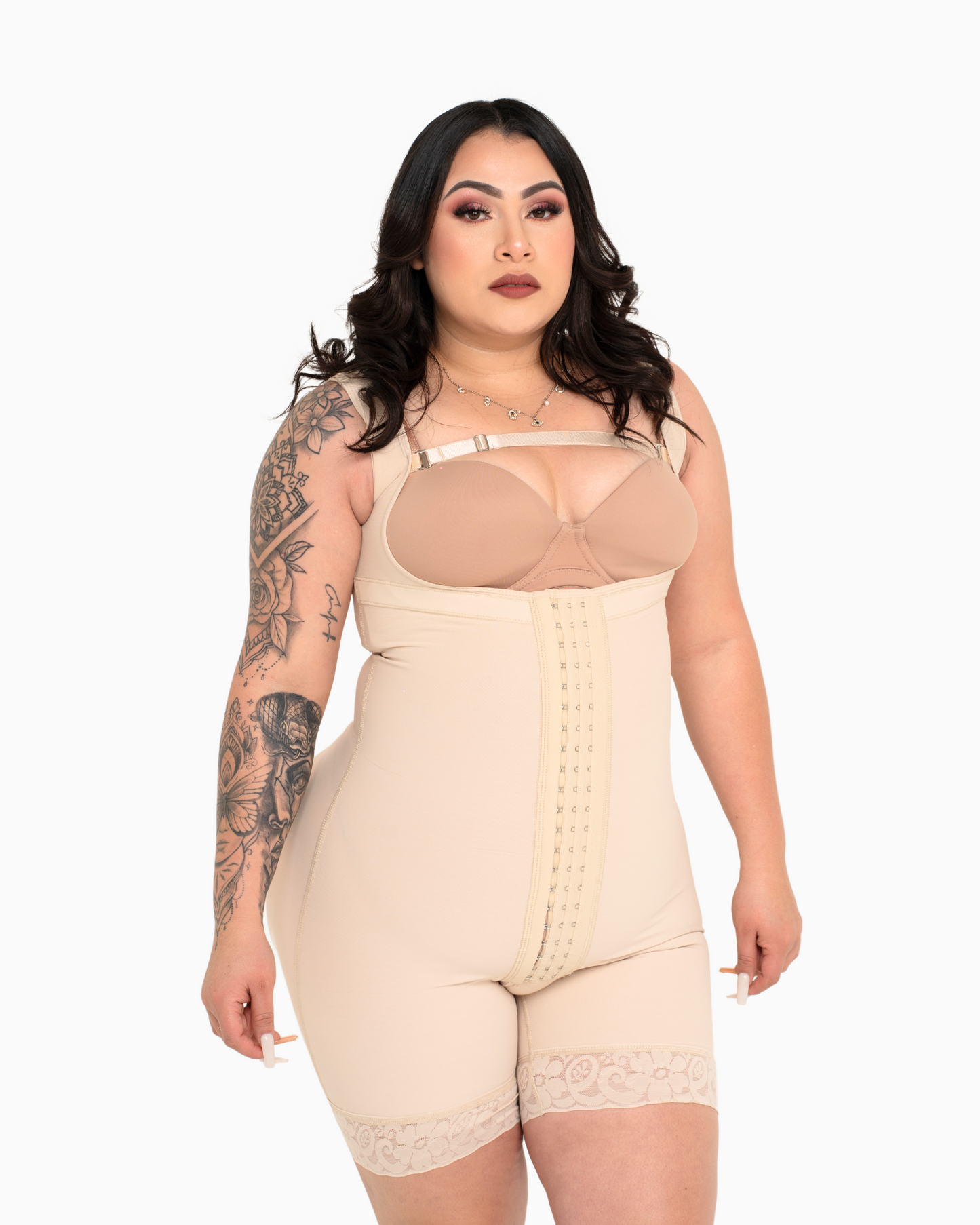 Colombian Full Body Faja Thick Straps Seamless #Jeannette