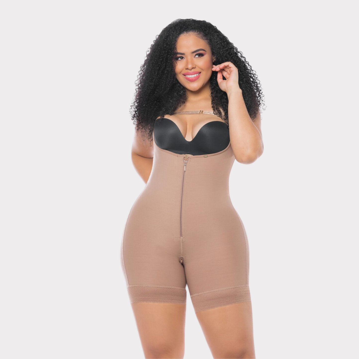 7090 FULL BODY FAJA INVISIBLE THICK STRAPS