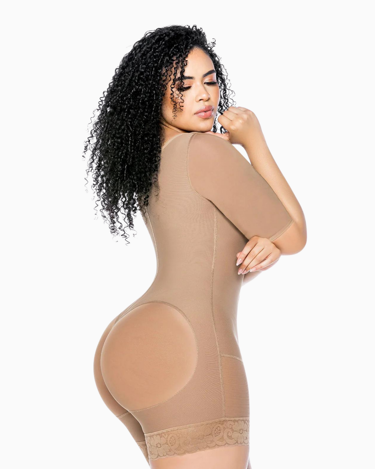 7103 FAJA SHORT WITH ARMS SLEEVES