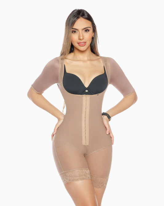 7103 FAJA SHORT WITH ARMS SLEEVES