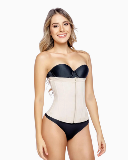 0324B Colombian Waist Trainer Powernet Zipper