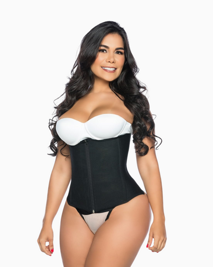 0324B Colombian Waist Trainer Powernet Zipper