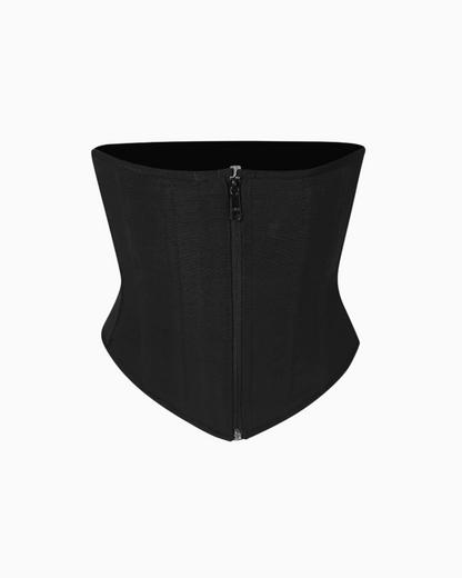 0324B Colombian Waist Trainer Powernet Zipper