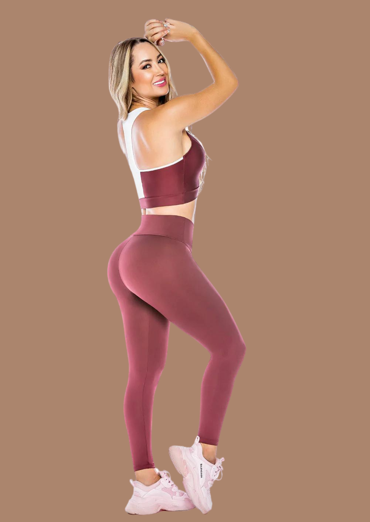 0085 COLOMBIAN LEGGINGS WITH POWERNET MATERIAL TO SHAPE YOUR BUTT AREA