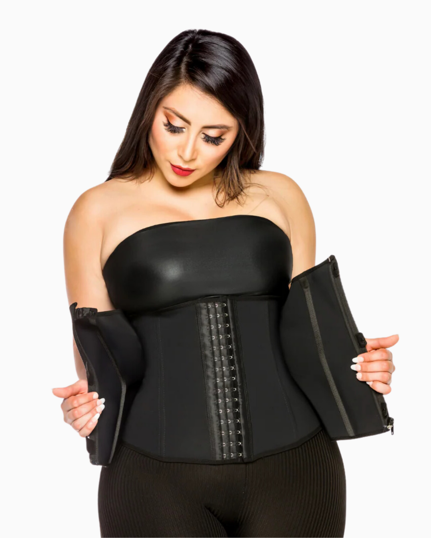 2022 WAIST TRAINER 2 IN 1 HOOK AND ZIPPER