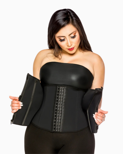 2022 WAIST TRAINER 2 IN 1 HOOK AND ZIPPER