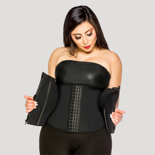 2022 WAIST TRAINER 2 IN 1 HOOK AND ZIPPER