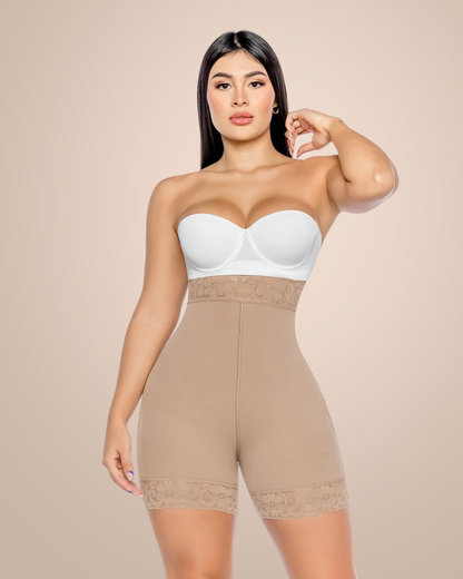 310 Short – High Waisted Colombian Powernet Shorts