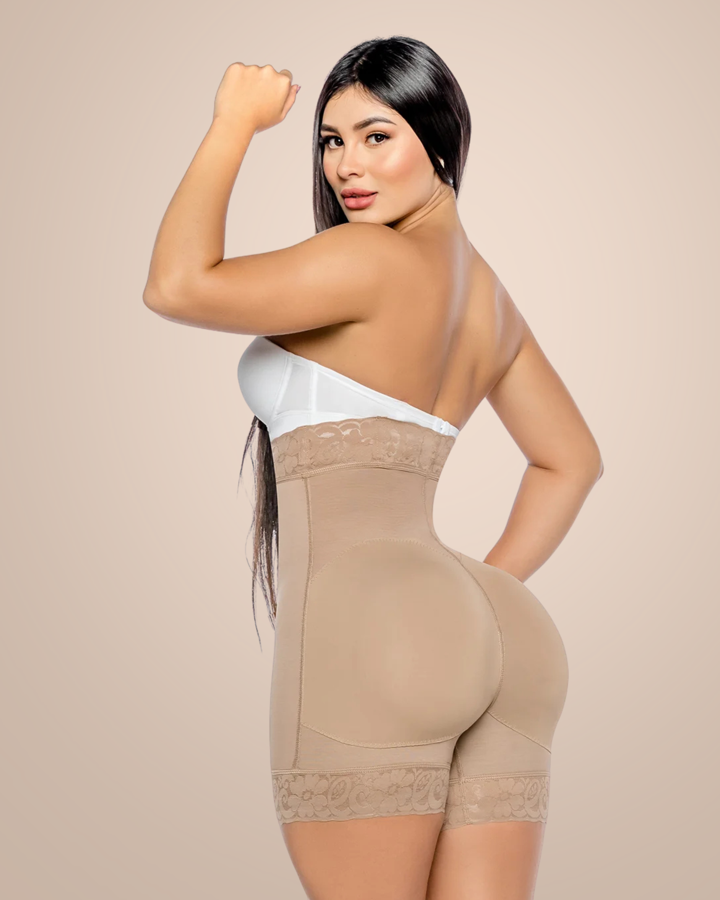 310 Short – High Waisted Colombian Powernet Shorts