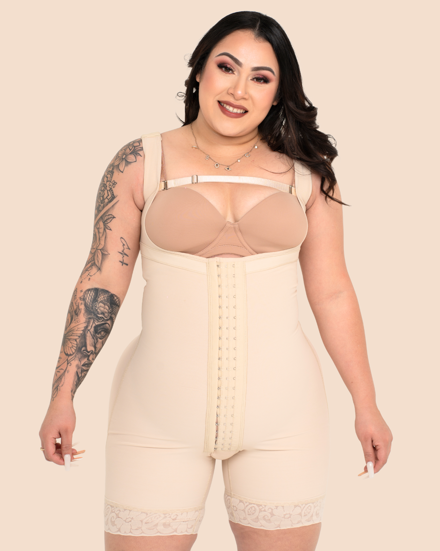 Colombian Full Body Faja Thick Straps Seamless #Jeannette