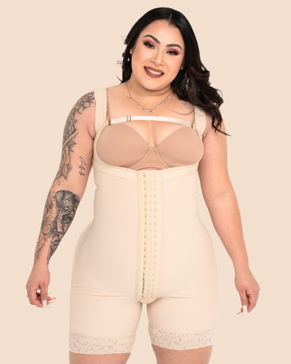 Colombian Full Body Faja Thick Straps Seamless #Jeannette
