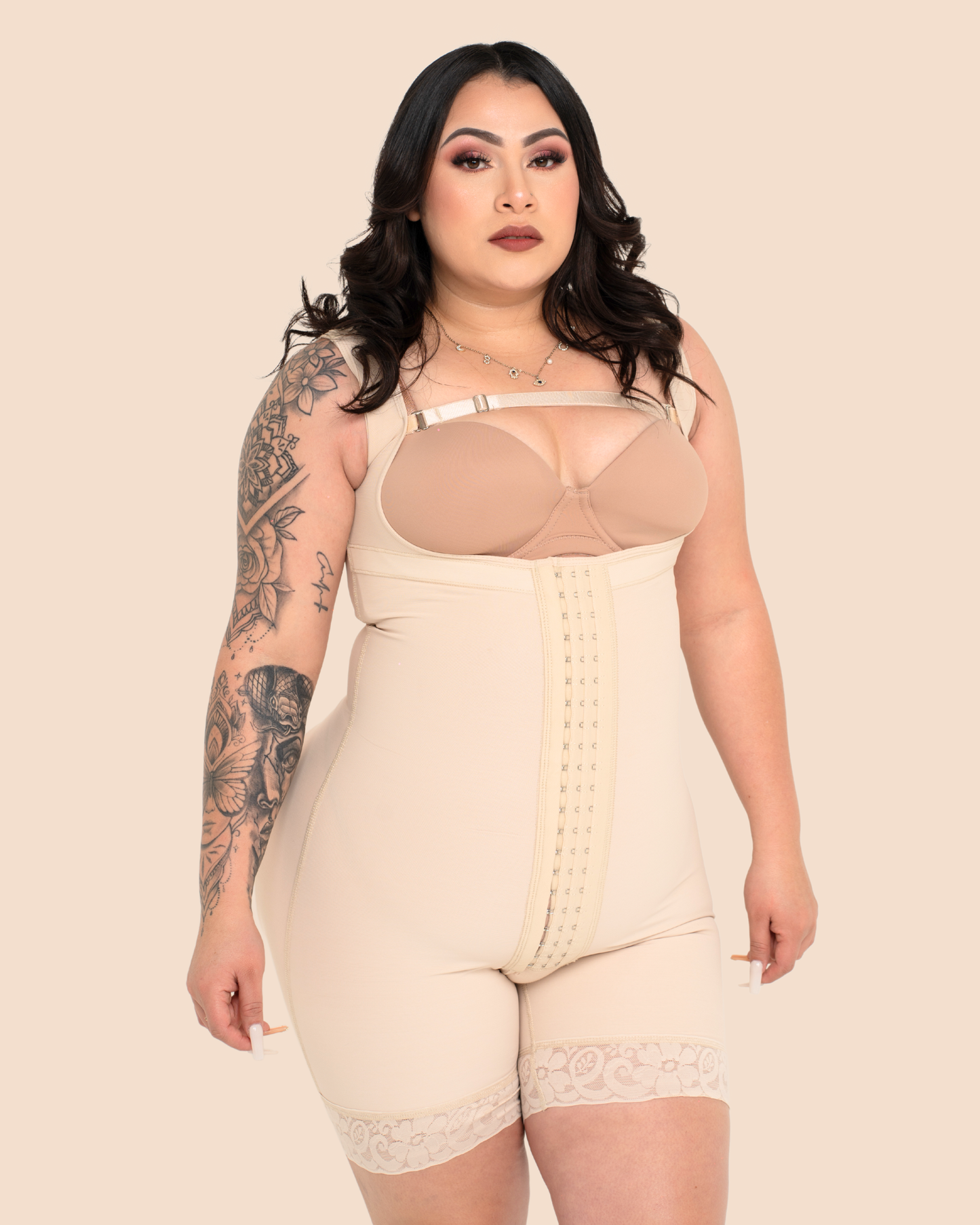 Colombian Full Body Faja Thick Straps Seamless #Jeannette