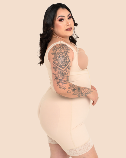 Colombian Full Body Faja Thick Straps Seamless #Jeannette