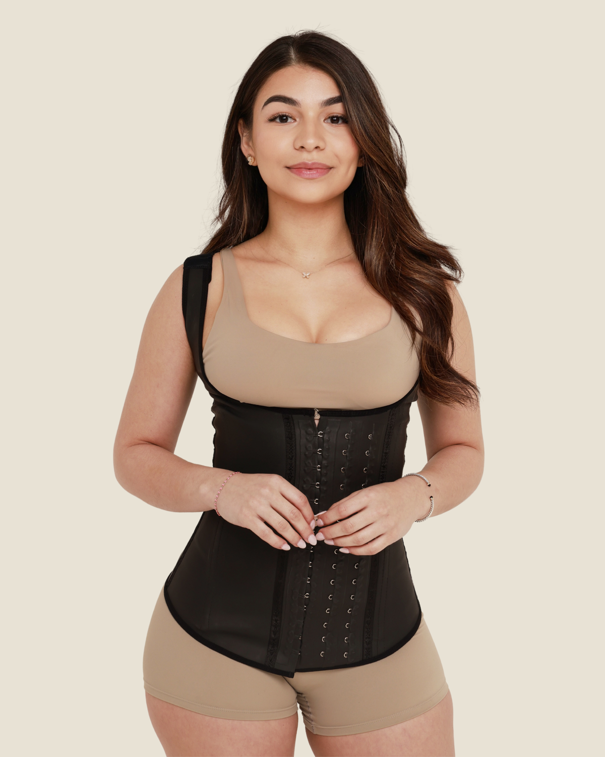 Colombian Latex Waist Trainer Vest – High Compression | 0327N