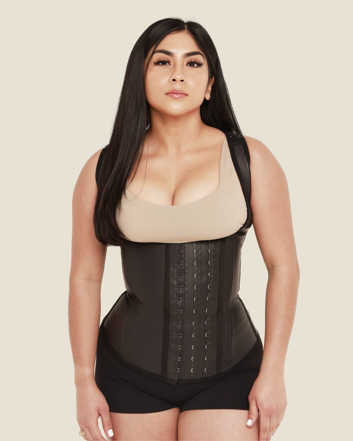 Colombian Latex Waist Trainer Vest – High Compression | 0327N