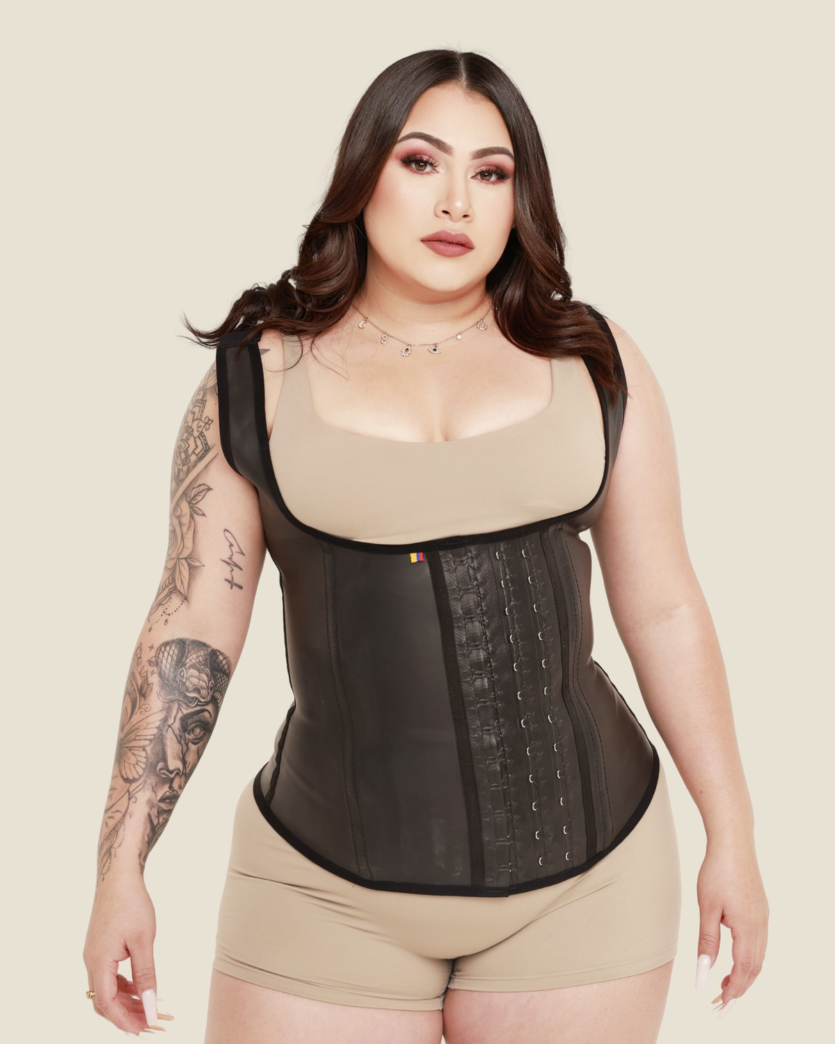 Colombian Latex Waist Trainer Vest – High Compression | 0327N