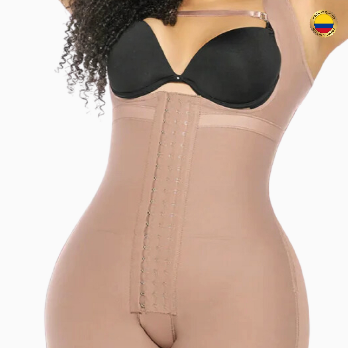 Jeannette Colombian Faja Seamless Thick Adjustable Straps