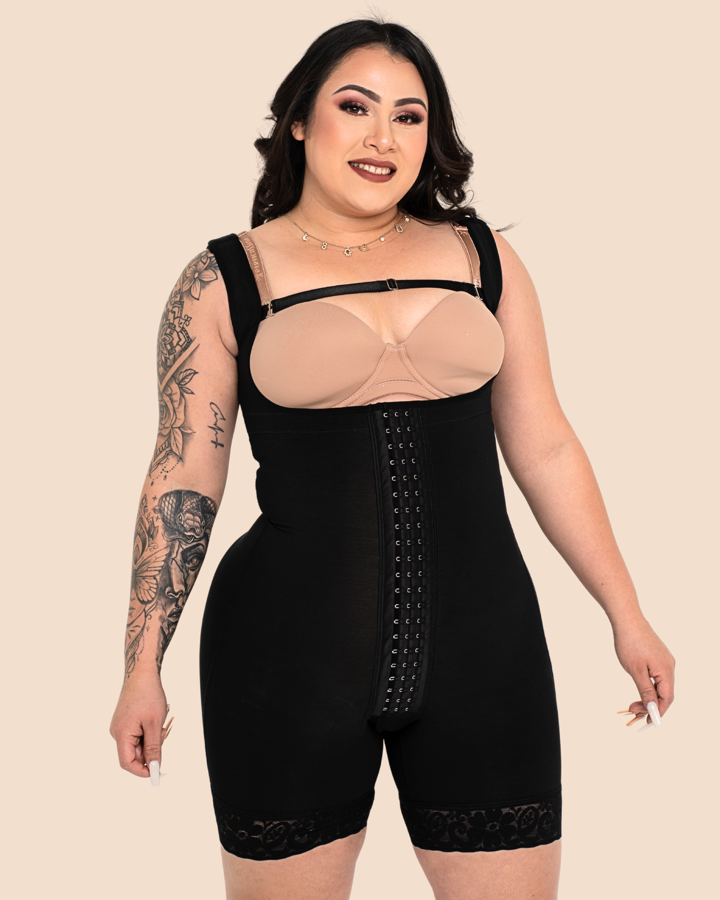 Colombian Full Body Faja Thick Straps Seamless #Jeannette