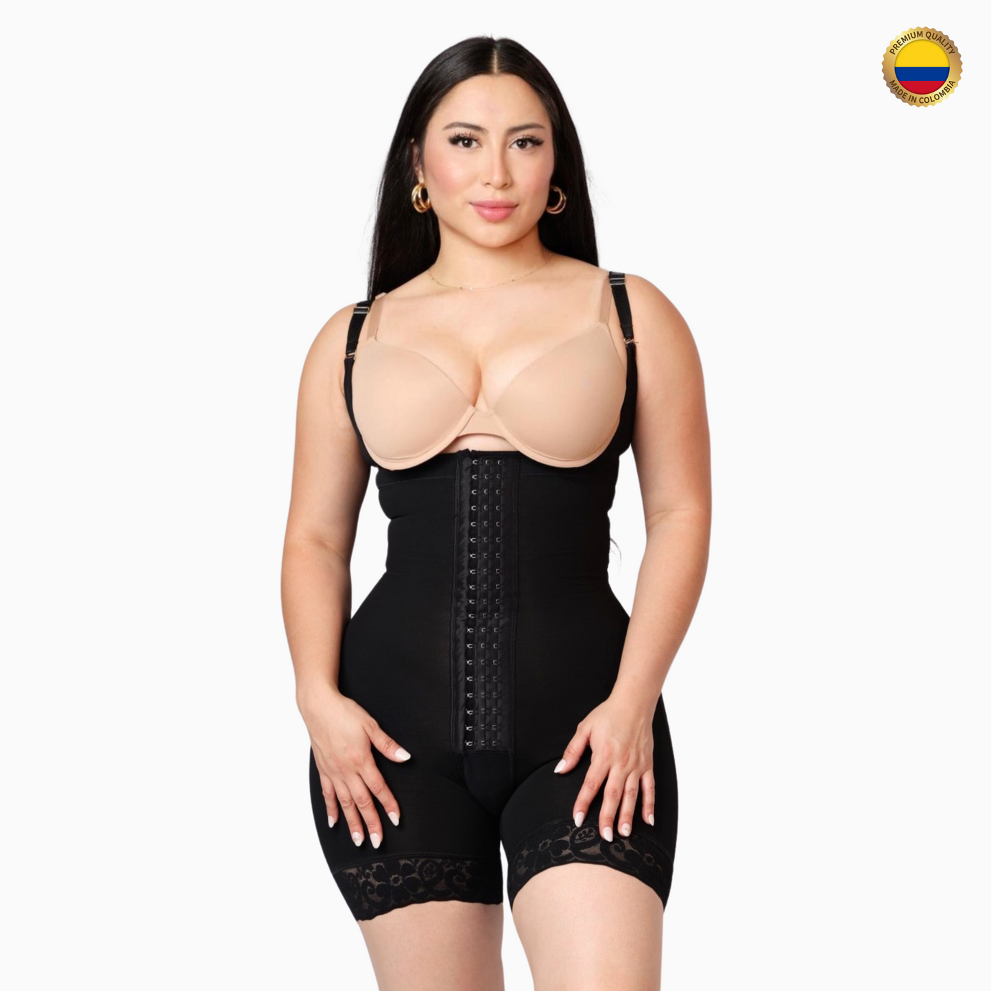 Rebecca Colombian Faja Seamless Thin Straps